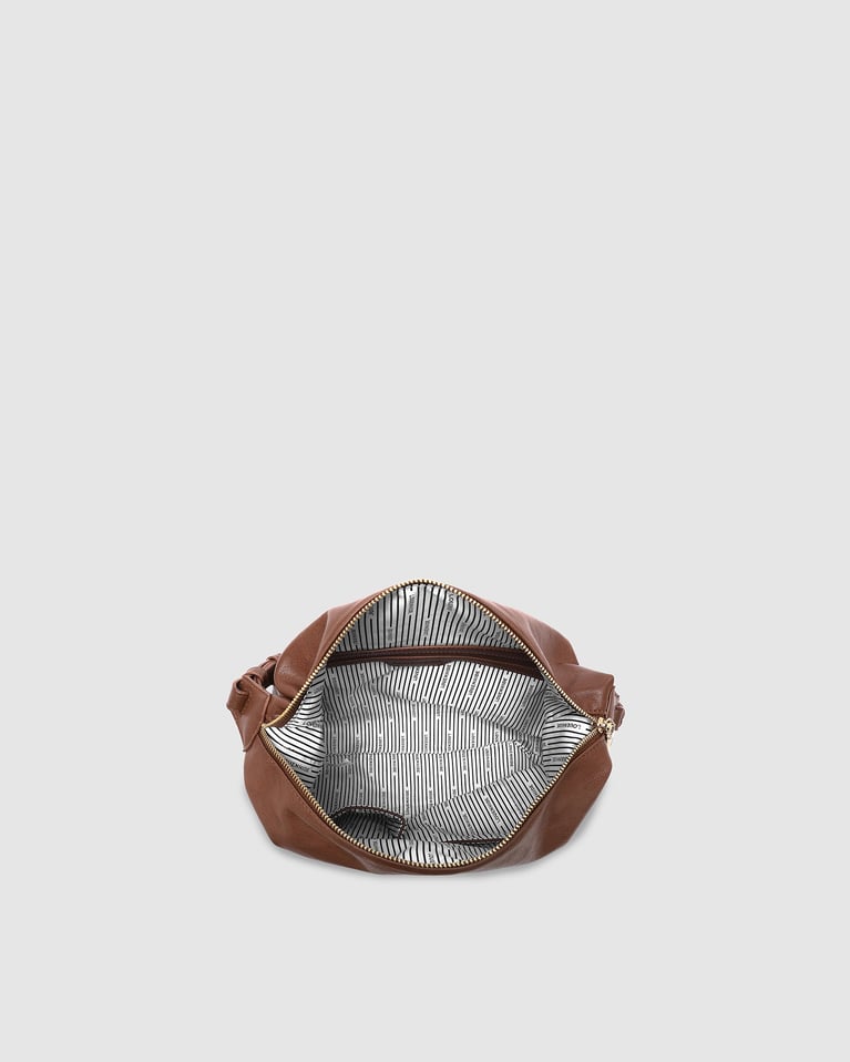 Louenhide Helena Eden Saddle Wallet Set Cognac