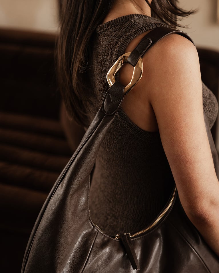Louenhide Billie Shoulder Bag Chocolate