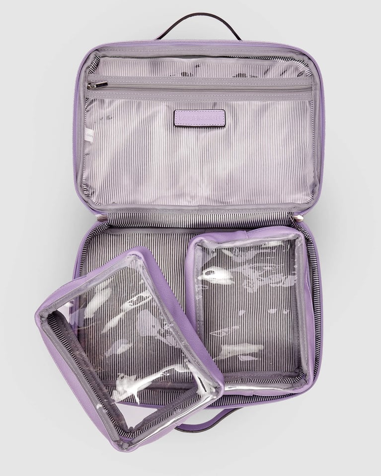 Louenhide Georgie Toiletry Case Lilac