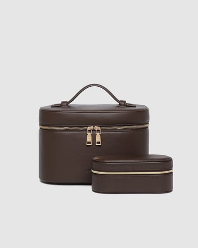 Juliette & Charlee Cosmetic Set - Chocolate
