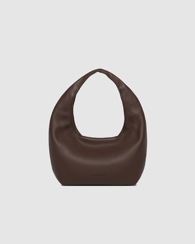 Mini Monaco Shoulder Bag - Chocolate
