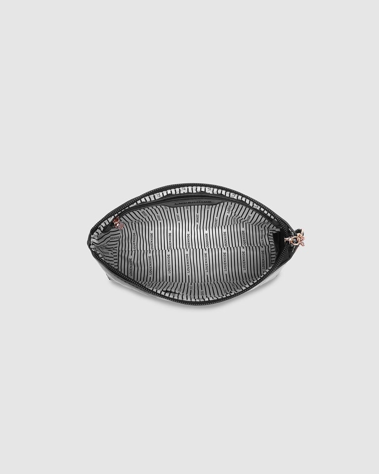 Louenhide The Everyday Pouch Black Patent 