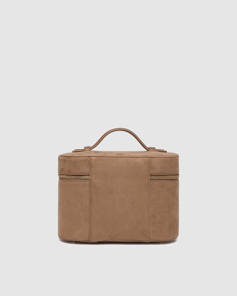 Louenhide Juliette Vanity Case Suede Honey