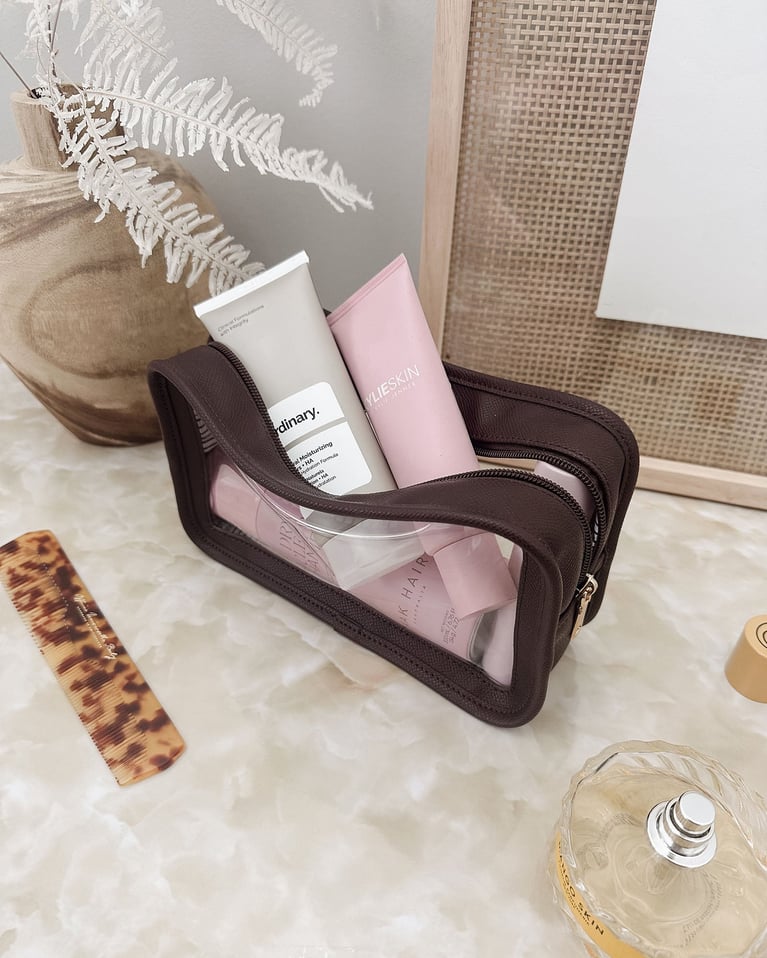 Louenhide Fergie Cosmetic Bag   Chocolate