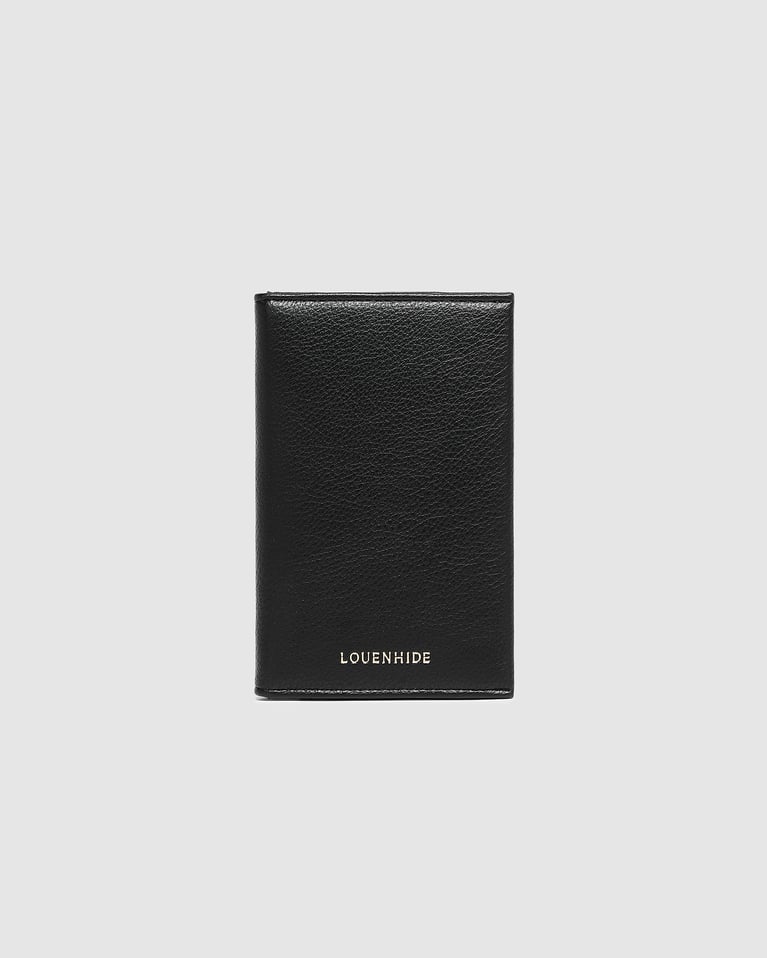 Louenhide Venice Passport Holder Black