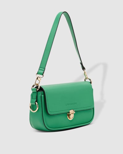 Louenhide Madeline Recycled Crossbody Bag Apple Green