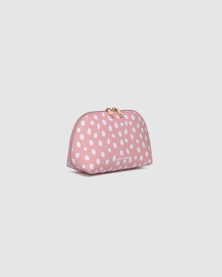 Louenhide Baby Nancy Makeup Bag   Pink Raindrop