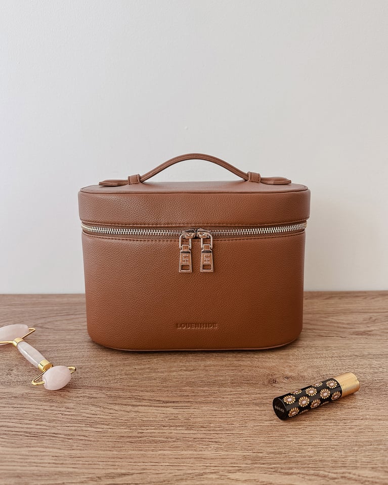 Louenhide Juliette Vanity Case Tan