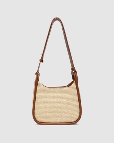 Clare Shoulder Bag - Tan