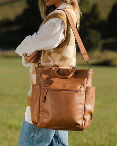 Bronx Backpack - Nutmeg - Lifestyle