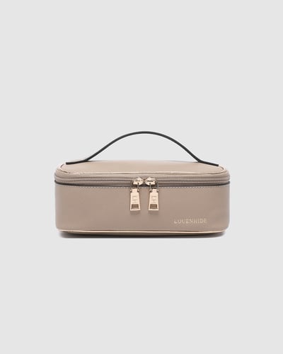 Fifi Cosmetic Case - Coffee