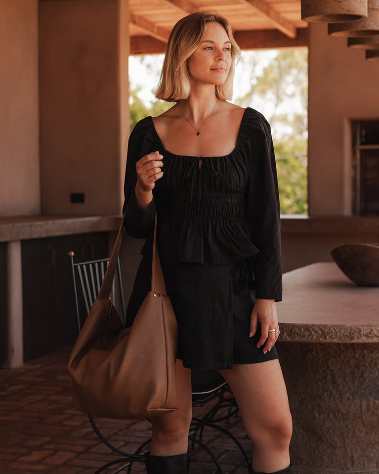 Louenhide Morgan Shoulder Bag Caramel