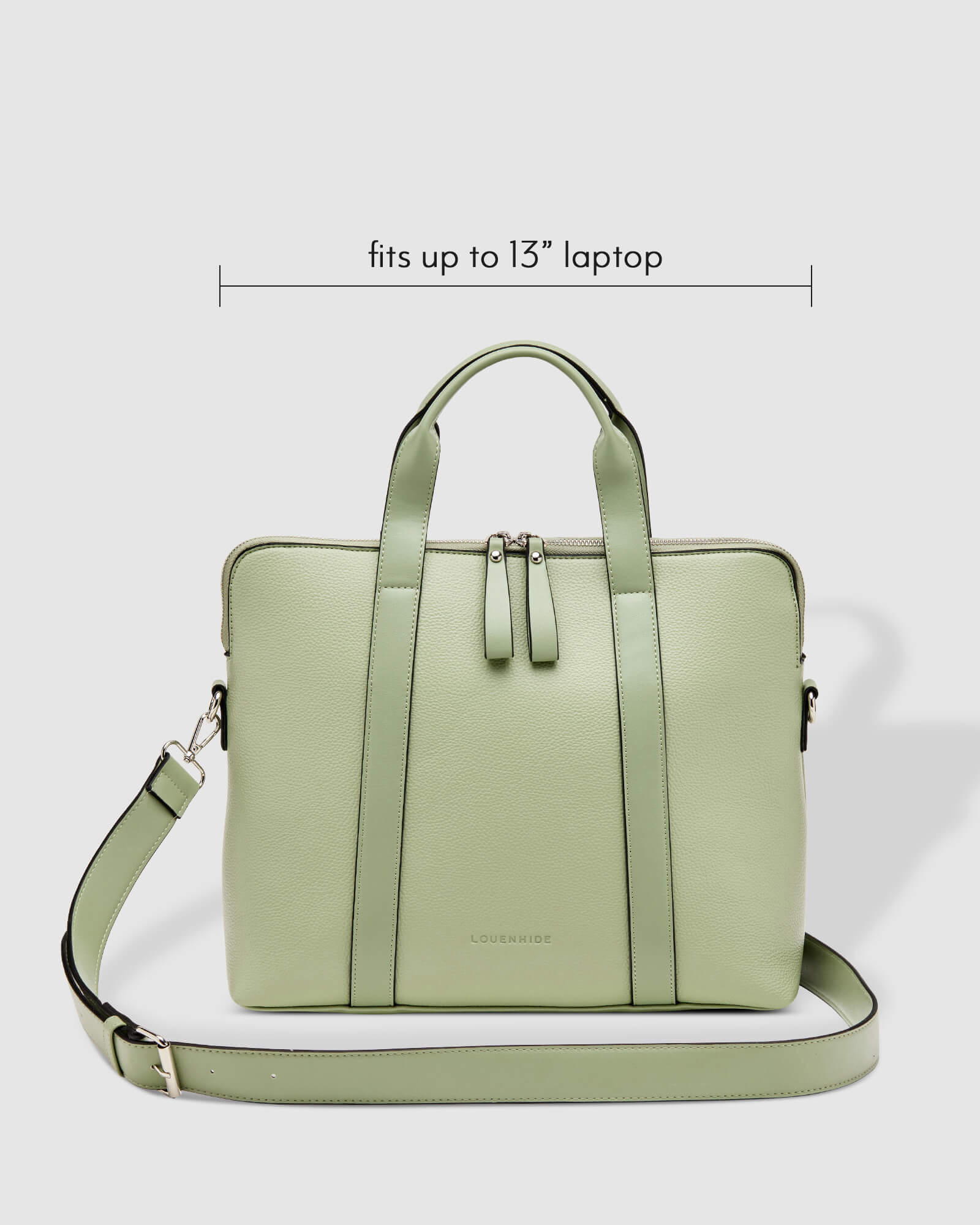 Louenhide Baby Rhodes Laptop Bag Sage Green