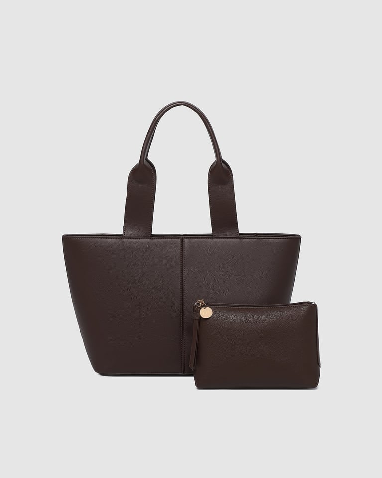 Louenhide Henley & Everyday Pouch Set Chocolate