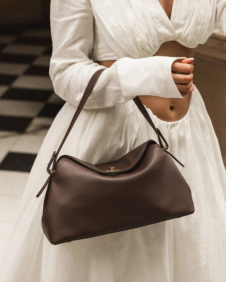 Louenhide Nicole Handbag  Chocolate