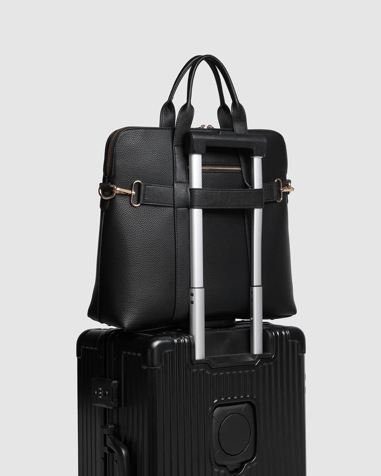 Louenhide Rhodes Trolley Laptop Bag Black