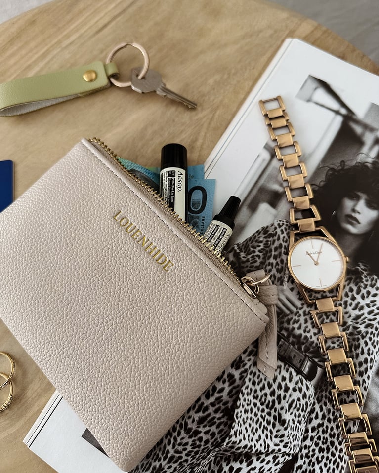 Louenhide Kuta Cardholder Purse Oat