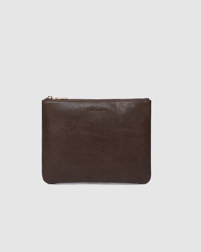Louie Pouch   - Saddle Chocolate
