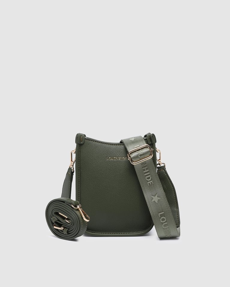 Louenhide Parker Crossbody Bag Olive