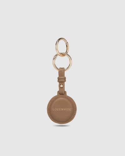 Opal Airtag Keyring - Mocha