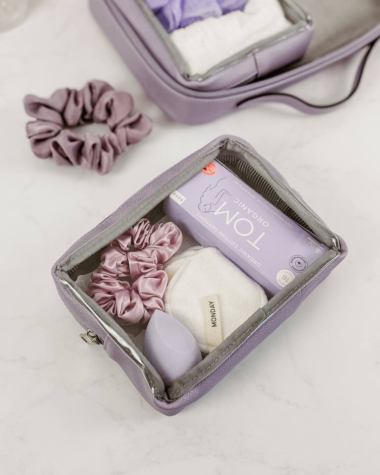 Louenhide Georgie Toiletry Case Lilac