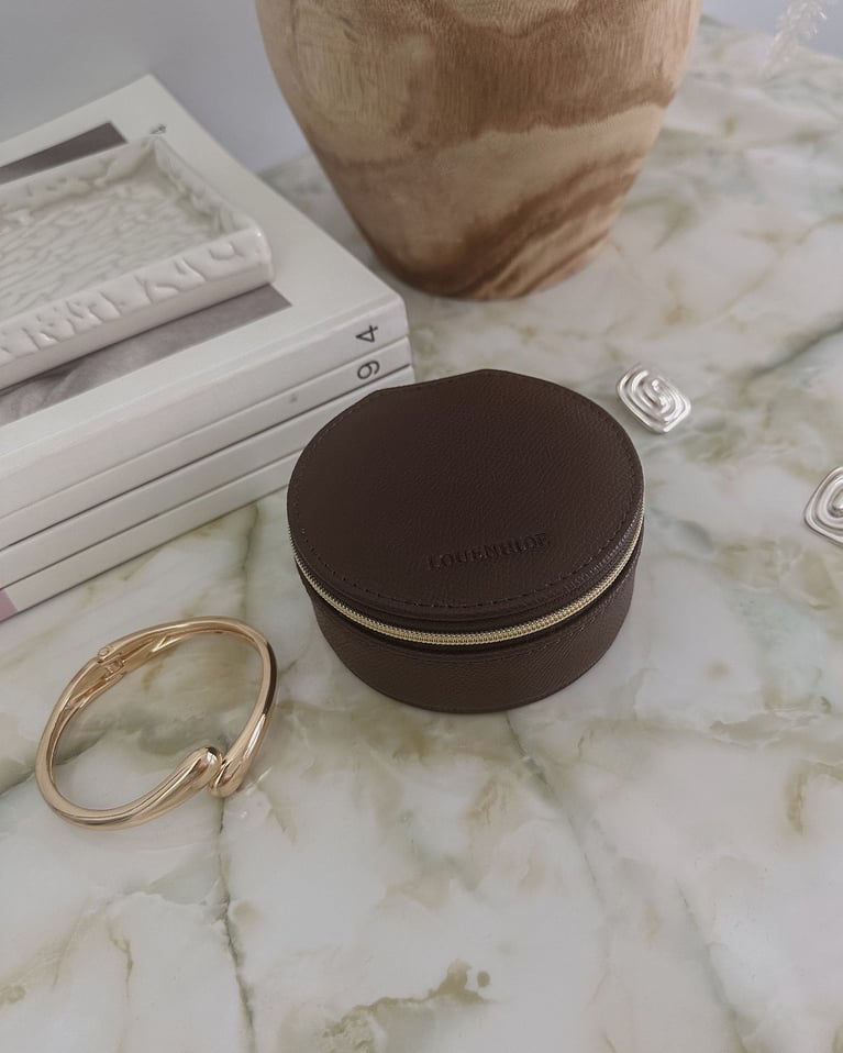 Louenhide Sisco Jewelry Case Chocolate