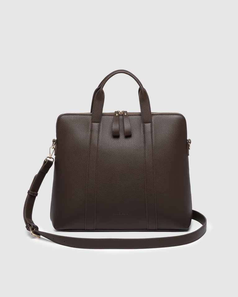 Louenhide Rhodes Trolley Laptop Bag Chocolate