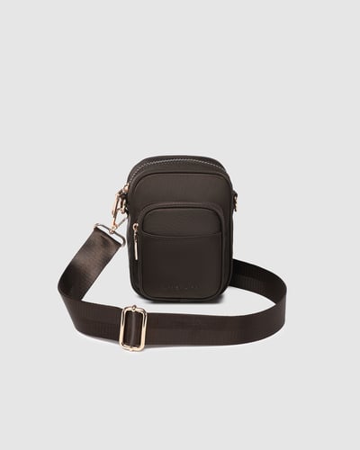 Lyla Phone Bag - Chocolate
