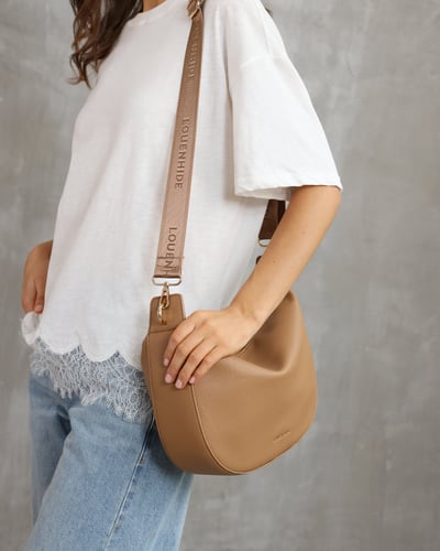 Georgina Shoulder Bag  - Honey - Lifestyle