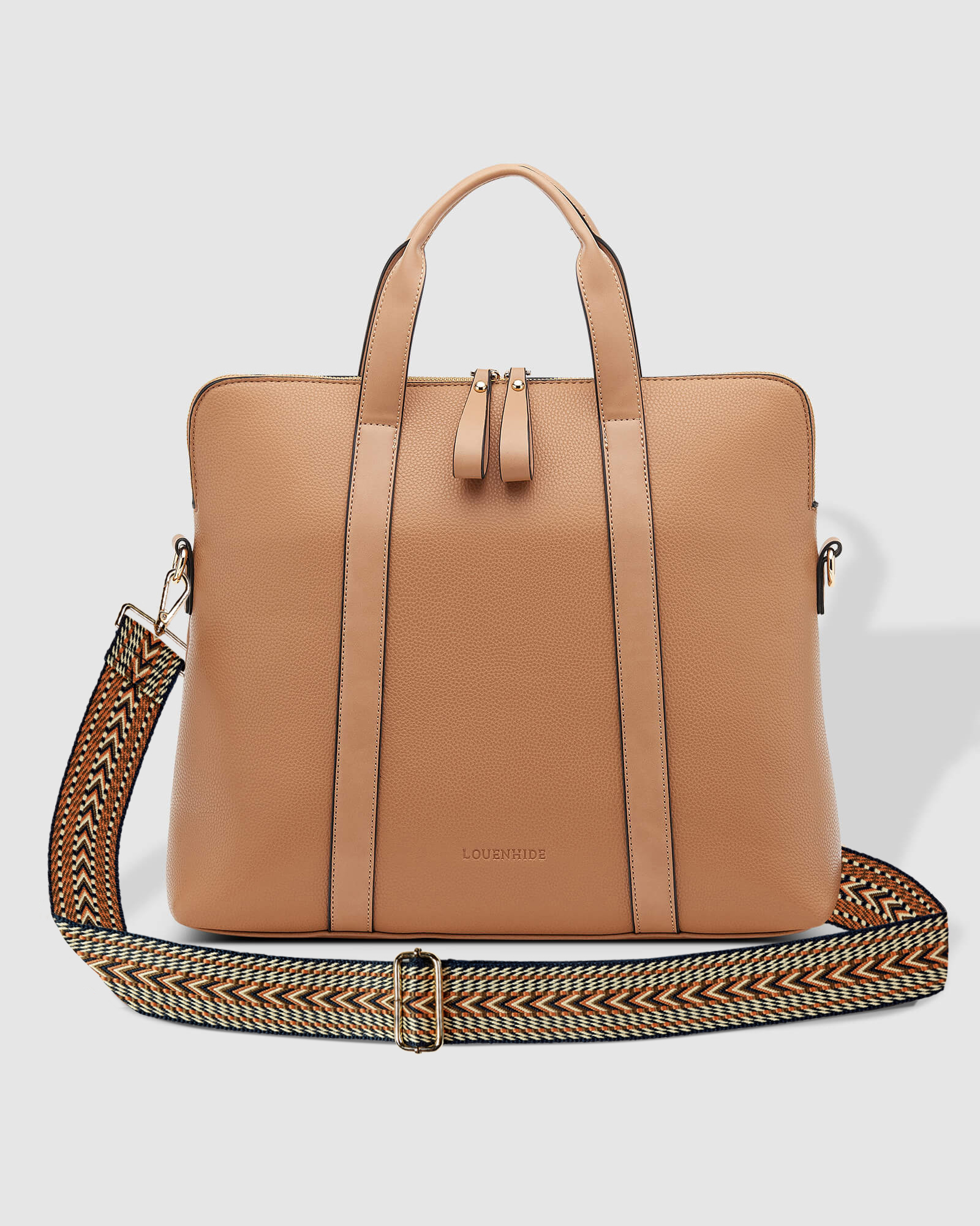 Louenhide Rhodes Laptop Bag Latte Toffee