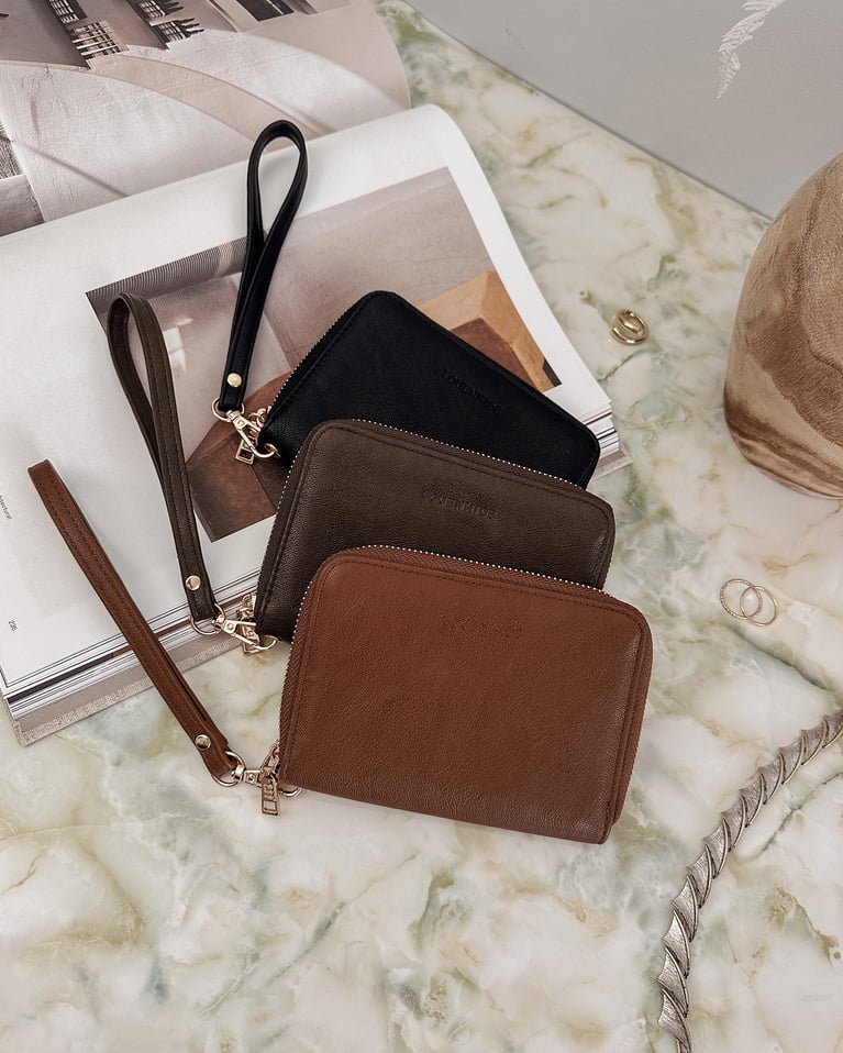 Louenhide Eden Saddle Wallet Saddle Cognac