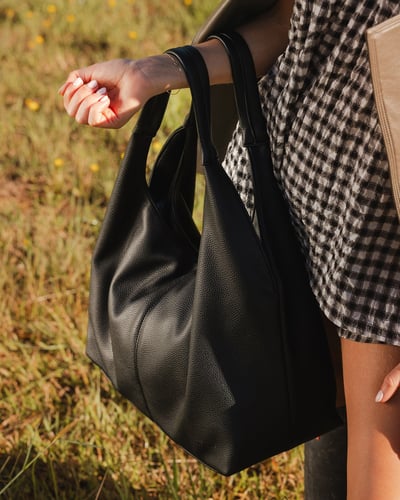 Dakota Shoulder Bag  - Black - Lifestyle