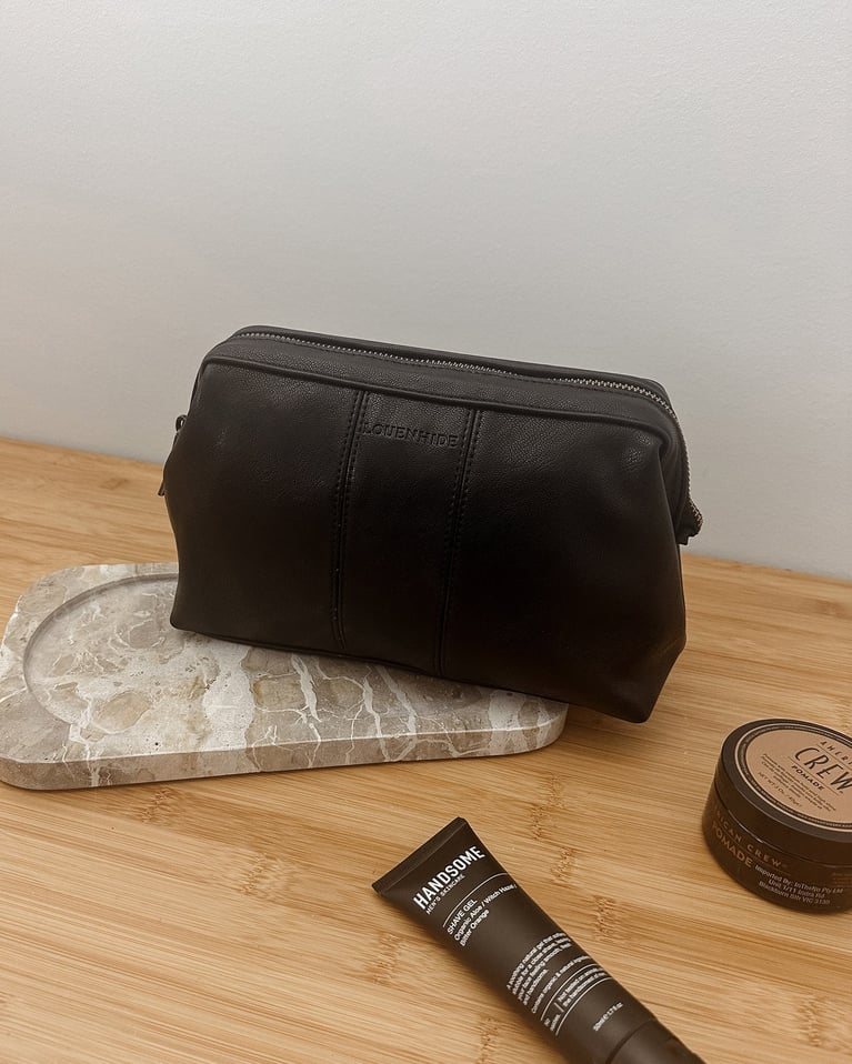 Louenhide Albie Cosmetic Case Saddle Black