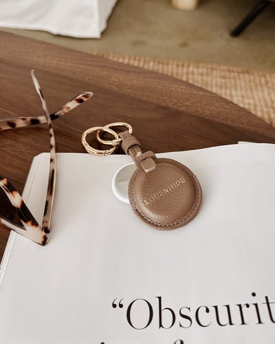 Opal Airtag Keyring - Mocha - Lifestyle