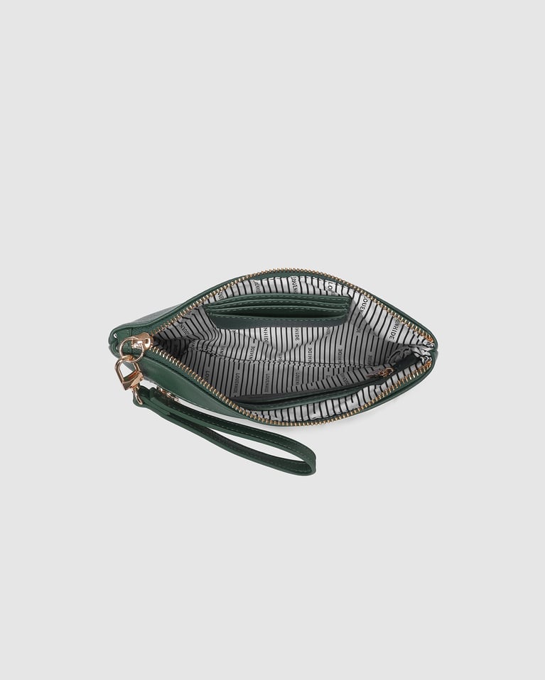 Louenhide Mimi Gia Wristlet Forest Green
