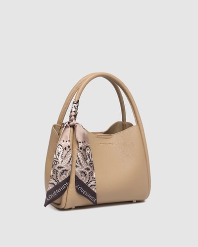 Steffie 2.0 Mini Tote Bag - Biscuit - Lifestyle