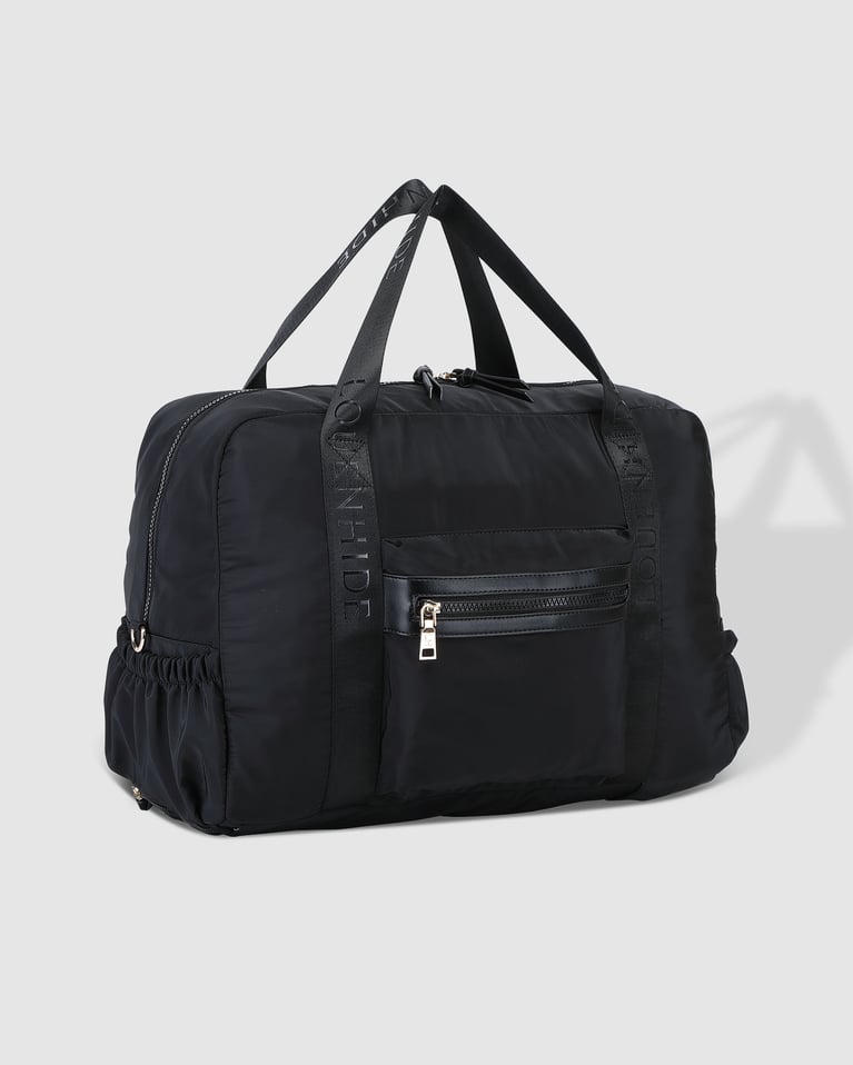 Louenhide Jenn Nylon Travel Bag Black