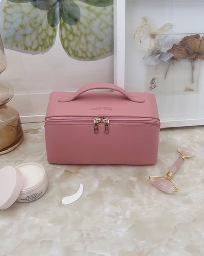 Mary Cosmetic Bag - Bubblegum Pink - Lifestyle