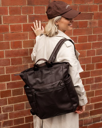Bronx Everyday Pouch Set - Chocolate - Lifestyle