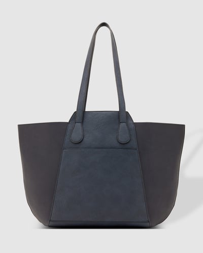 Navy 2024 suede bag