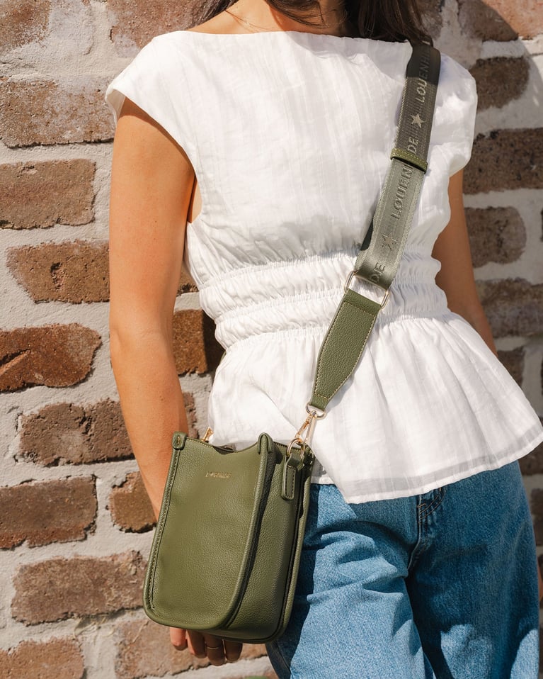 Louenhide Parker Crossbody Bag Olive