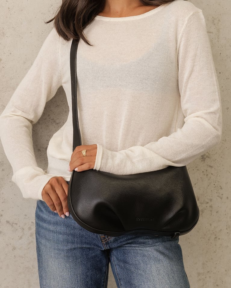 Louenhide Olivia Shoulder Bag   Black