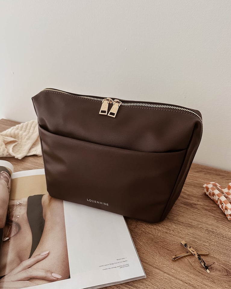 Louenhide Vanessa Cosmetic Bag Chocolate