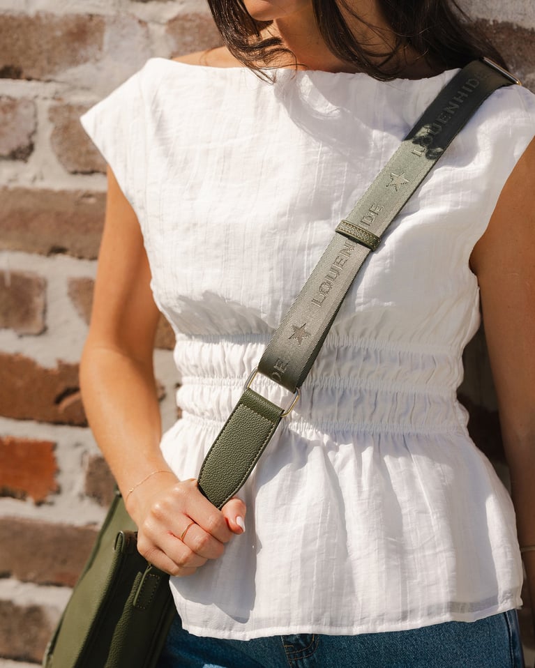 Louenhide Parker Crossbody Bag Olive