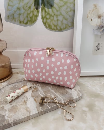 Baby Nancy Makeup Bag   - Pink Raindrop - Lifestyle