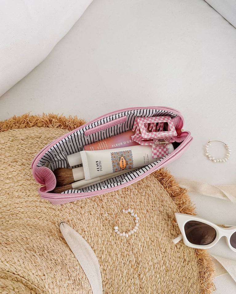 Louenhide Jayne Makeup Bag Pink