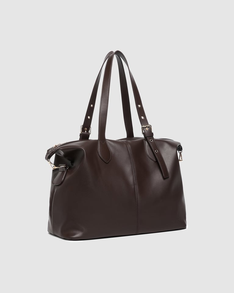 Louenhide Hampton Tote Bag Chocolate