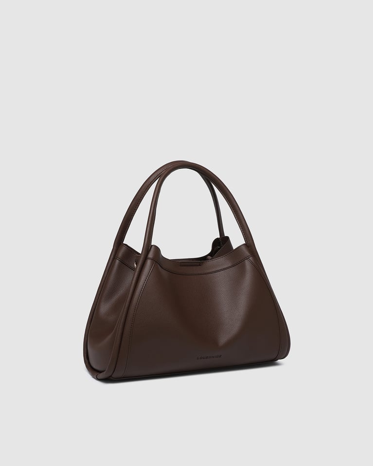Louenhide Mini Sutton Shoulder Bag   Chocolate