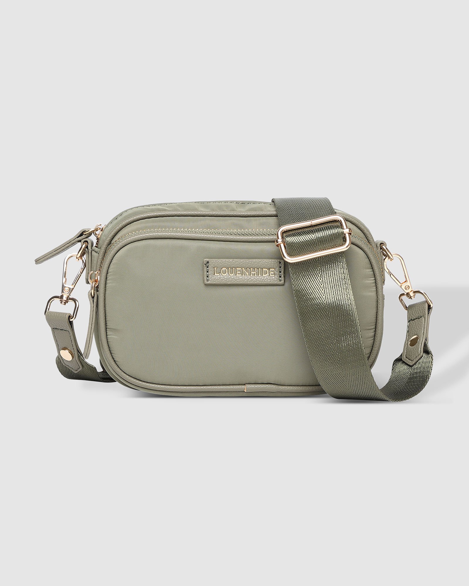 Louenhide Cali Nylon Crossbody Bag KHAKI