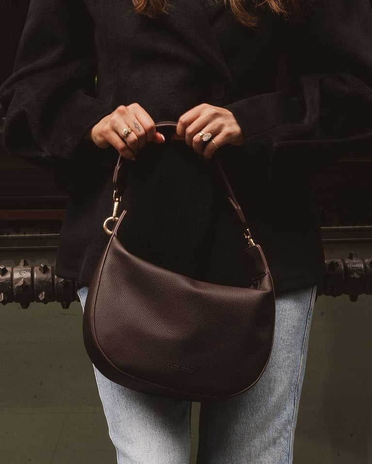 Louenhide Georgina Shoulder Bag  Chocolate